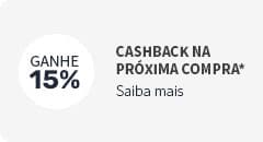 Cashback na próxima compra